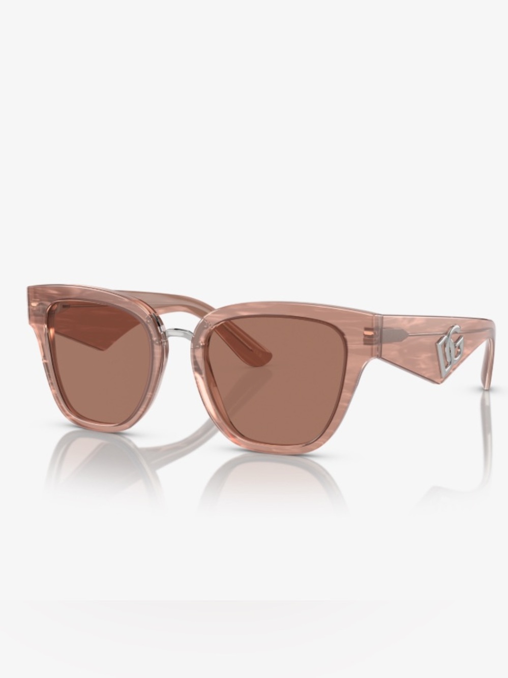 🛍️ Dolce & Gabbana Authentic Fleur Caramel Butterfly Sunglasses With Packaging